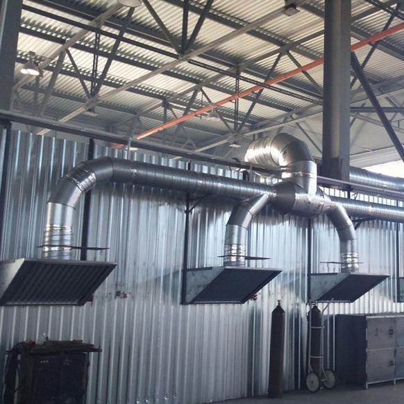 Проектирование вентиляции в сварочном цеху