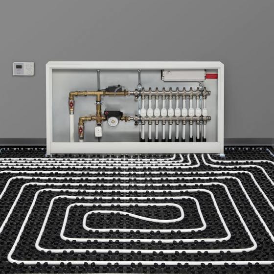 Проектирование отопления с водяным тёплым полом