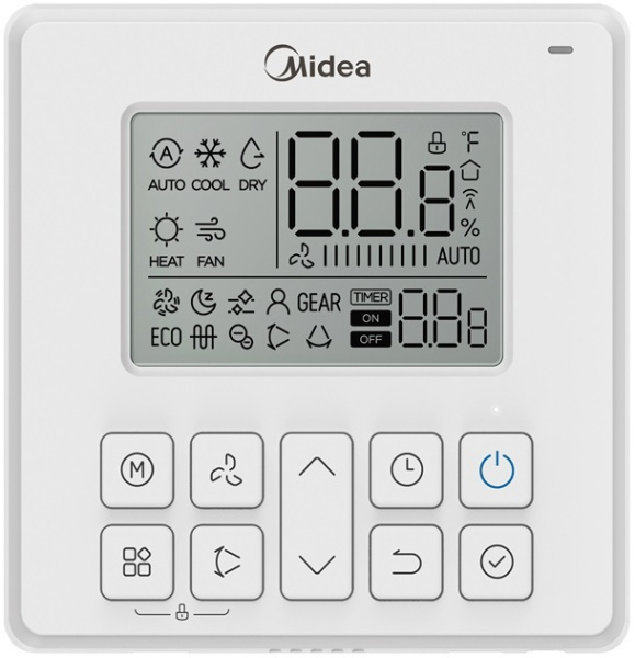Midea MTI-18HW1N1P-QB6/MOX330U-18HN1-LQB6