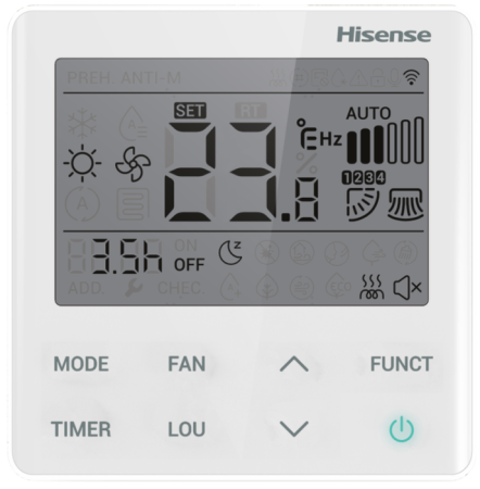 Hisense Heavy EU AUD-60UX4REH8/AUW-60U6RW8 Wi-Fi