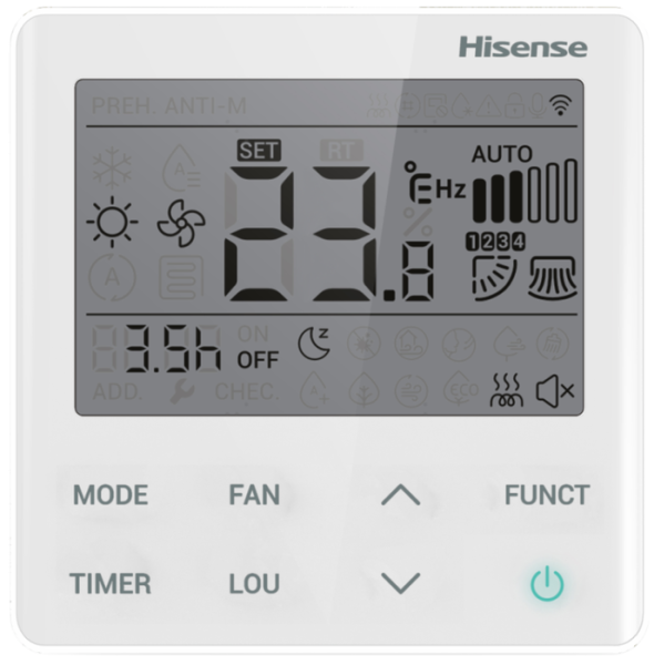Hisense Heavy EU AUD-60UX4REH8/AUW-60U6RW8 Wi-Fi
